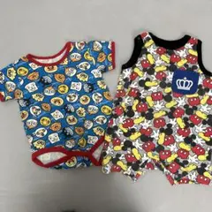 ロンパース2枚セット