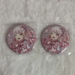 【 プロセカ 】 暁山瑞希 サンリオ ぼんぼんりぼグリ缶 缶バッジ 2点セット