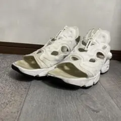 ＊Reebok ポンプフューリー サンダル ジップ ホワイト 25cm S686