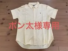 90s Ralph Lauren Sport 半袖シャツ S イエロー