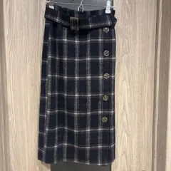 INGNI チェックタイトスカート