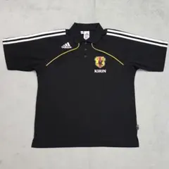 激レアカラー黒】2010年W杯優勝スペイン代表 ×adidas半袖ポロシャツ