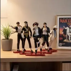 即日配送　Michael Jackson 　フィギュア 5体セット　　新品未開封