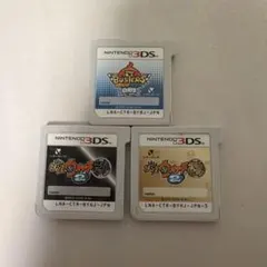 妖怪ウォッチ 3DS ソフト 3本セット - メルカリ