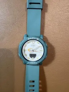 CASIO BABY-G 腕時計 アナデジ レディース ターコイズカラー