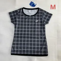 未使用　BabolaT バボラ　ピュア半袖シャツ レディース　ブラック　M