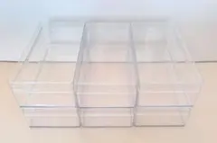 6個 まとめ売り　フィギュア　コレクションケース　クリアケース