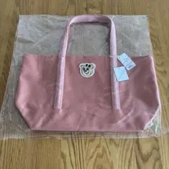 フェイラー オールドテディガールワッペントートバッグ(大) LLペール