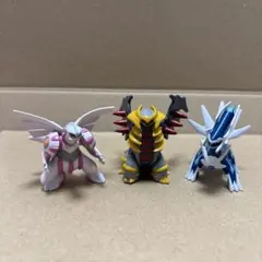 ポケモン モンコレ　3体セット ディアルガ・パルキア・ギラティナ