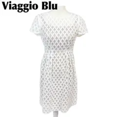 【美品】Viaggio Blu 半袖ワンピース インナーワンピース付き 1