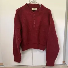 L.L. Bean バーガンディ ニット