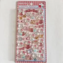 【正規品】ボンボンドロップシール サンリオ ハローキティ 赤