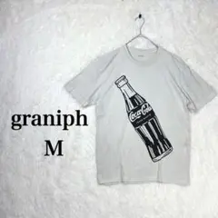 【グラニフ】M Coca-Cola コットン100％ プリントTシャツ