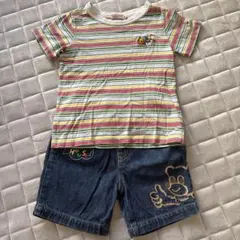 ミキハウス　Tシャツ　ズボン　セット