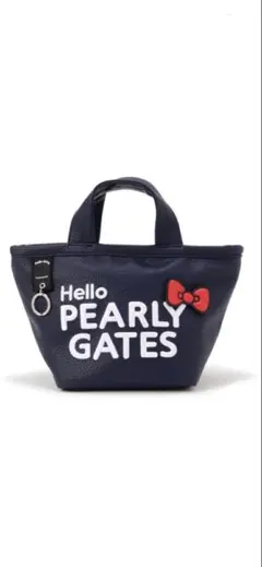 未使用】PEARLY GATES ハローキティ カートバッグ ホワイト - メルカリ