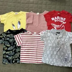 ベビー服 Tシャツセット 6枚組