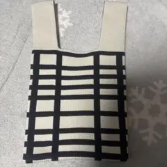 新品　ニット　トート