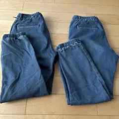 GU 裏起毛　暖パン　Ｍ　デニム　パンツ