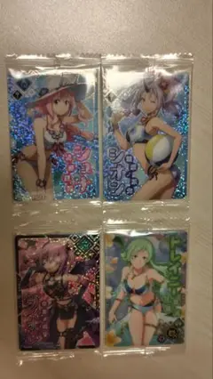 転スラ　カードウエハース「シュナ」「シオン」「ヴィオレ」「トレイニー」4種