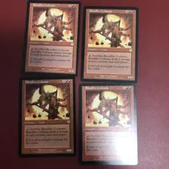 MTG 沸血の巨像　英語4枚