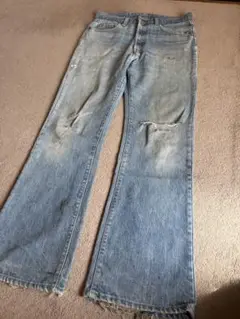 Levi's 517 ボタン裏8番 42Talon 70年代