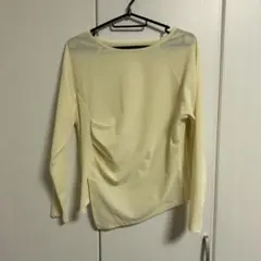 AZUL 淡い黄色 長袖Tシャツのサムネイル