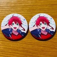 あんスタ 朱桜司 缶バッジ フィーチャー2 - メルカリ