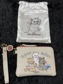 ヒグチユウコ おしゃれキャット マリーちゃん 三つ折り財布 ディズニー