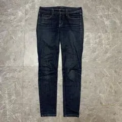 UNIQLO ユニクロ ダークブルー スキニーデニム 25サイズ g72