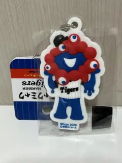 阪神タイガース ミャクミャク ラバーマスコットキーチェーン 万博