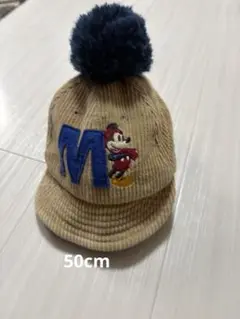 ミッキーマウス ポンポン付き帽子