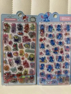 Disney ズートピア2 スティッチ　正規品　硬いぷっくりシール