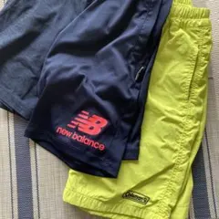 130㎝ New Balance＆Coleman ＆UNIQLOハーフパンツ3点