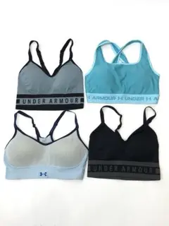 【4点セット】UNDER ARMOUR スポーツ フィットネス インナー ブラ