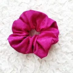 ハンドメイド　シュシュ　14cm