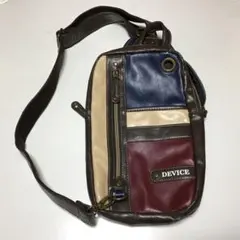DEVICE ボディバッグ 多色使い