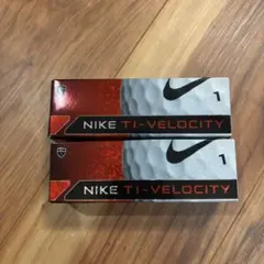 【廃盤品】 NIKE TI-VELOCITY ゴルフボール 6球セット 未使用のサムネイル
