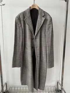 最終値下・新品】Belvest ダブルブレストコート グレンチェック - メルカリ
