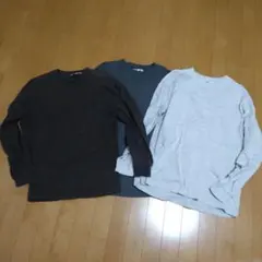 ユニクロU クルーネックTシャツ 長袖 3枚セット