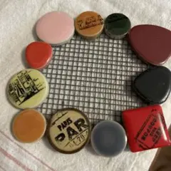 作家　ハンドメイドコースター　インテリア小物　タイル