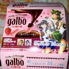 セーラームーン　明治　ガルボ　外箱