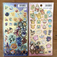ポケモン シール ステッカー 2枚セットのサムネイル
