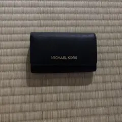 MICHAEL KORS マイケルコース 美品 ブラック名刺入れ カードケース