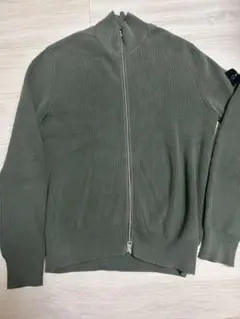 ジップアップセーター ニット