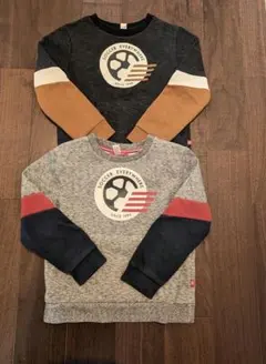 Okaidi トレーナーセット 110cm　双子