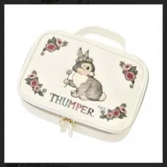 ディズニー　とんすけ　バニティポーチ 新品　ヒグチユウコ　Disneyのサムネイル