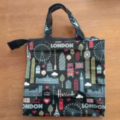 ハロッズ グリッタートートバッグ