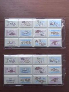休日最終値下⭐︎ちょこぶろっくしーる　シナモロール　シナモン　 サンリオ2枚セット