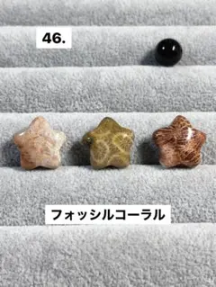 46.在庫処分〜フォッシルコーラル星(黒)