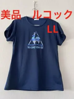 ルコック　テニス　シャツ　レディース　LL ネイビーのサムネイル